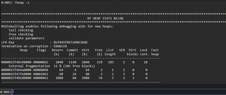 Beacon Heap Isolation